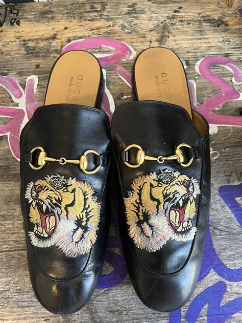 gucci charm tiger|Gucci tiger loafer.